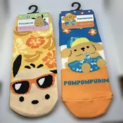 新品未使用★ポチャッコ　ポムポムプリン 靴下　ソックス 23-25cm サンリオ
