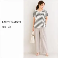 LAUTREAMONT ロートレアモン Tシャツ 半袖カットソー M 薄手のサムネイル