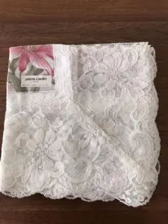 ピエールカルダン レース ハンカチ