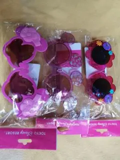 ディズニー　ファッション用グラス　ミニーマウスセット