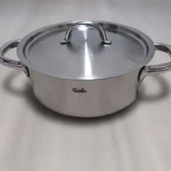 良品＊Fissler 両手鍋 ステンレス 18/10 - メルカリ