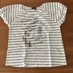 pom ponette ボーダー Tシャツのサムネイル