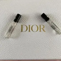 お値下げしました。 クリスチャンディオール香水サンプル 2本組　箱無し