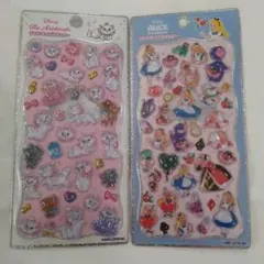 プチドロップステッカー　マリーちゃん　アリス　2枚セット　ボンボンドロップシール
