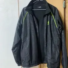 値下げしましたLotto ブラック グリーン ジャケット L