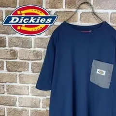 Dickies ディッキーズ　ワンポイント　ポケット　ロゴ　Tシャツ