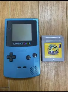 ゲームボーイカラー本体　ポケットモンスター黄色　ピカチュウ　セット