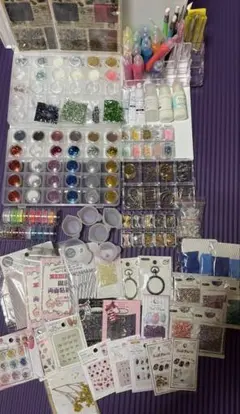レジン用品 ネイル用品 封入パーツ レジン液 など まとめ売り