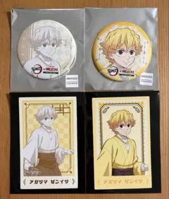 鬼滅の刃 明治村 ポラショットコレクション マット缶バッジ 我妻善逸