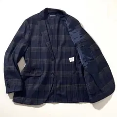【美品】トミーヒルフィガー　アンコン ジャケット　秋冬フランネル　チェック　50