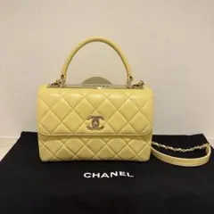 【稀少•極美品】CHANEL マトラッセ トップハンドル トレンディCC
