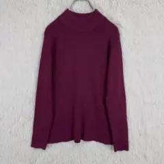 ボトルネック ニット