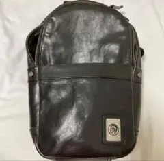 DIESEL ボディバッグ レザー ブラック ディーゼル メンズのサムネイル