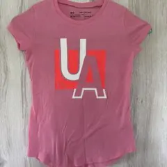 120cm UNDER ARMOUR キッズ Tシャツ ピンク YXSのサムネイル