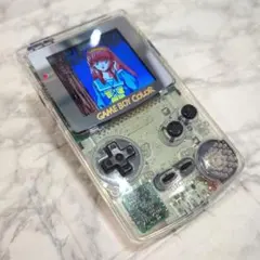 ゲームボーイカラー 本体 IPS液晶 スーパークリア＆シルバーパネル