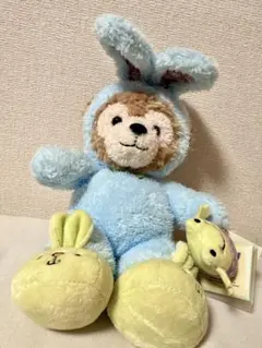 タグ付き香港ディズニー限定　ダッフィー　ぬいぐるみ