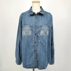 /＊b/エレメント ELEMENT デニム シャツ M トップス ジャケット