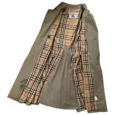 BURBERRY バーバリーズ　トレンチコート　ノバチェック　白タグ