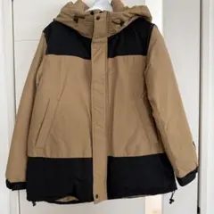 niko and… ダウンジャケット ベージュ黒 Mサイズ