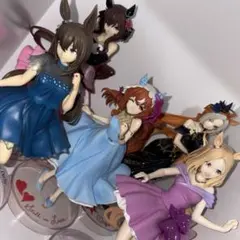 ラウワン限定 ウマ娘 Trio-Try-iT プライズ フィギュア 5点セット