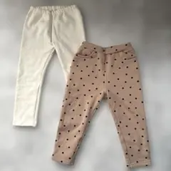 UNIQLO futafuta 裏起毛ズボン 100 セット