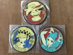 ワンピース　ラバーコースター　ルフィ＆ロー＆ヤマト