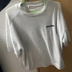 CONVERSE スニーカーグラフィック Tシャツ グレー