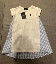 【新品】最終！！イーストボーイチェックワンピース☆90サイズ☆