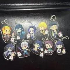 鬼滅の刃 からあげクン アクリルキーホルダー 11個セット