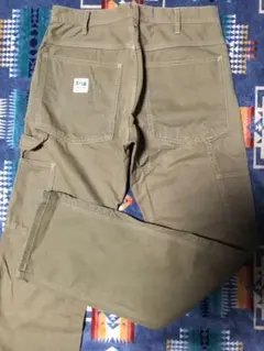 【美品】KEY ペインターパンツ 綿サテン W80cmのサムネイル