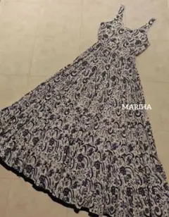 MARIHA マリハ 草原の虹のドレス 限定花柄 ロングワンピース