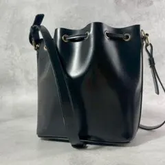 美品✨SAINT LAURENT エマニュエル バイカラー 巾着ショルダーバッグのサムネイル