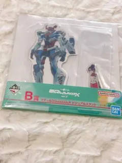 B賞 マチュ＆GQuuuuuuXジークアクス ビジュアルスタンド 一番くじ