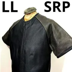 LL 美品 SRP 本革 パンチングメッシュレザー ジャケット ツートンのサムネイル