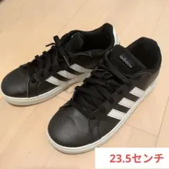 adidas スニーカー グランドコート　ブラック ホワイト
