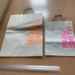 Paul Smith ショップ袋 2枚、マーガレットハウエルの紙袋3枚セットのサムネイル