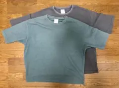 【ネイタルデザイン】HEAVY WAFFLE WIDE TEE 2枚組