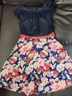 膝丈　美品　ワンピース　クイーンズコート