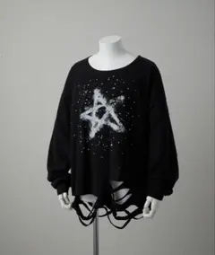 完売品】GRANCY クロスパッチダメージロンT S - メルカリ