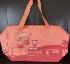 Trader Joe’s オレンジ系　大型保冷バッグ　トレジョ