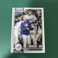 Topps 75周年JPEd Dodgers Duo 大谷翔平 山本由伸 - メルカリ