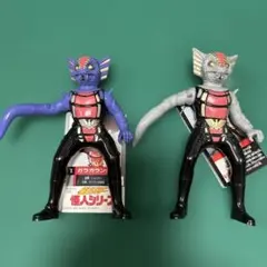 怪人シリーズ ガラガランダ タグ付き 1992年製・復刻版　2体　仮面ライダー