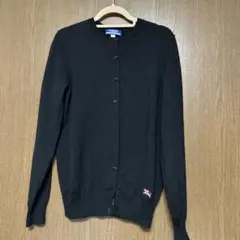 BURBERRY BLUE LABEL ブラックカーディガン 38