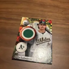 topps holiday TYLER SODERSTROM relic
