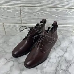 BASCO ブラウン　サイドゴアブーツ　21.5㎝