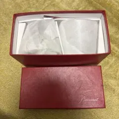 Baccarat コップ 2個セット 箱付き
