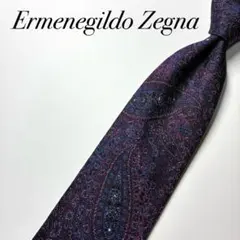 5069 エルメネジルドゼニア ネクタイ ペイズリー