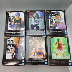 ドラゴンボール フィギュア 孫悟空　悟飯　ベジータ　ザーボン　ブロリートランクス