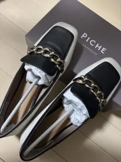 PIPICHIC AMBER ドットチュールスクエアトゥバレエシューズ 37 - メルカリ