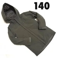 美品 BIRTHDAY+　ロング 中綿 ジャケット アウター カーキ 140㎝